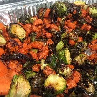 Roasted season veggies that were A M A Z I N G!!!