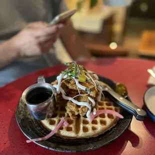 chick'n &amp; waffles