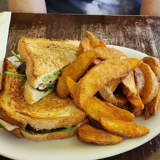 Mushroom Pesto Panini