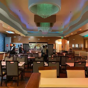 Inside of restaurant