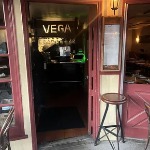 A look inside the front door