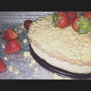 Strawberry Too Shortcake... cuz life is Too Short! Vegan Bay All Day Edition