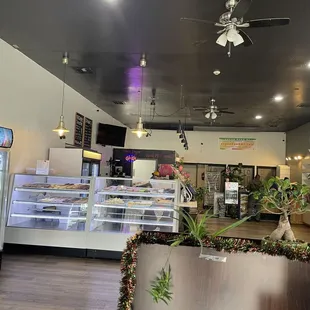 donuts in front, bahn mi in back