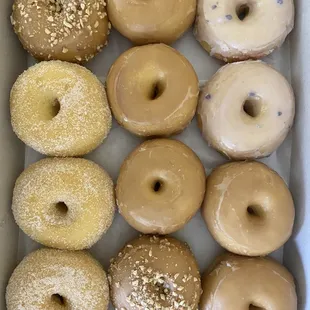 a variety of doughnuts