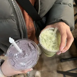 iced matcha, super smoothie