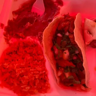 Yummy yummy yummy.. I live in LA and I will have to come back here. This is the best vegan Mexican food I've had in my life.!!!!