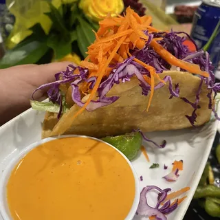 Crispy FishllessTaco