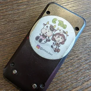 ..to let you know your food is ready