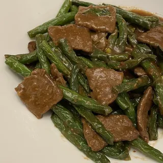 Satay String Bean Vegan Beef