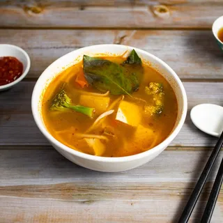 Coconut Curry Vegetable Soup (Gluten Free)