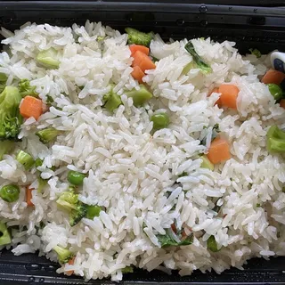 Green Veggie Fried Rice (Gluten Free)