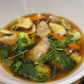Vegetable Wonton Soup