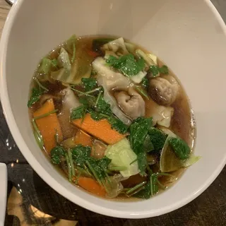 Vegetable Wonton Soup