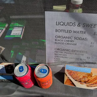 veganation san jose alta palla black cherry/blood orange soda (desserts n/a including pretzel peanut butter brownie,sweet potato cake)