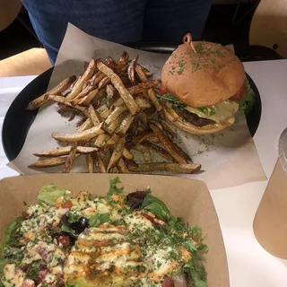 Uptown Burger with Fries