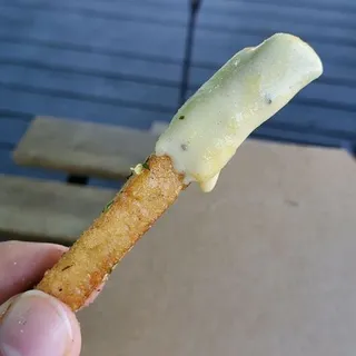 Bacon Creole Patty Melt & Fries