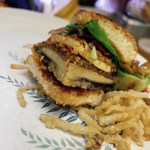 Inside of the best burger.