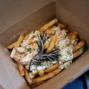 White Truffle and Rosemary Fries