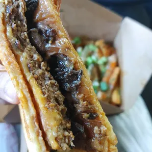 Siiikedelick Mushroom Burger.