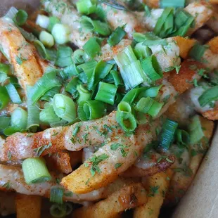 Swamp Fries! Buffalo goodness with a extra kick of Cajun spice