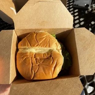 Surf &amp; Turf burger