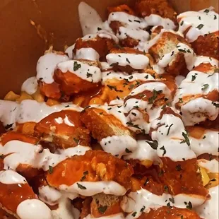 Buffalo Mac n cheese box