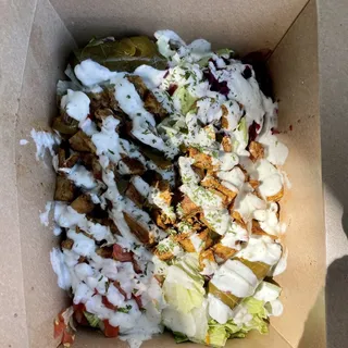 Chick'n Gyro Salad