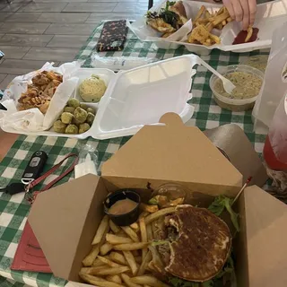 All The Vibes Burger