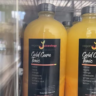 Hand made (in house) cold press juices