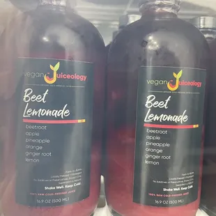 Hand made (in house) cold press juices