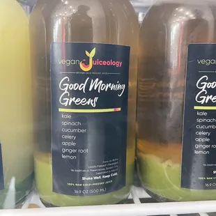 Hand made (in house) cold press juices