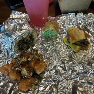 I'm not about to play with y'all. Go try this food. Me and my peoples ordered a bunch of food and split it.  EVERYTHING WAS GOOD!!