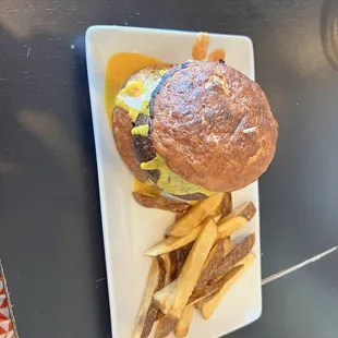 Portobello burger