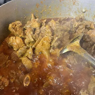 Goat curry