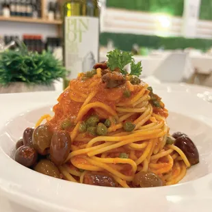 Vegan Spaghetti alla Puttanesca