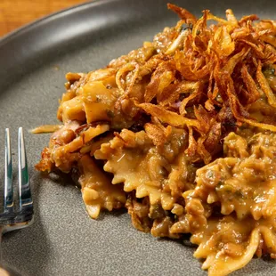 Lentil and Bowtie Pasta