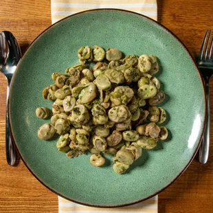 Sautéed Fava Beans