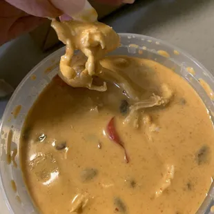 real chicken in my curry from so called "vegan restaurant"