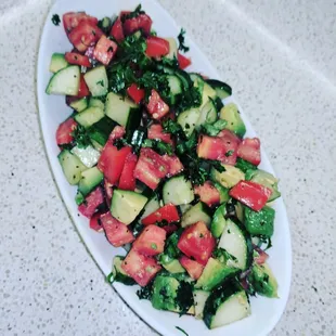 A beautiful summer salad