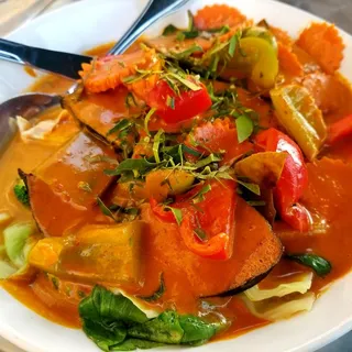 Salmon Panang Curry