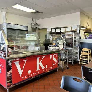 the interior of a restaurant
