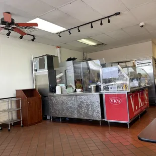 the interior of a restaurant