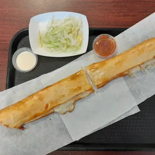 Machete, the 19 inches long quesadilla