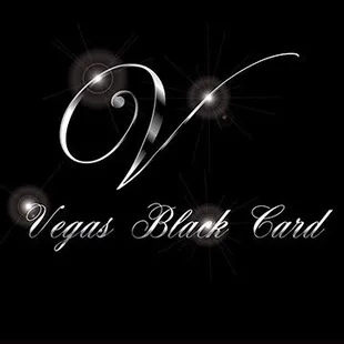 Vegas black card logo