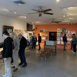 Art Gallery next to a brewery