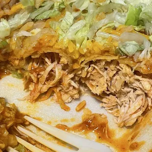 13. Enchilada Plate