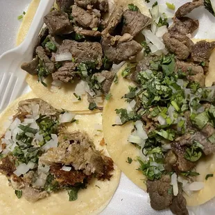 3 tacos