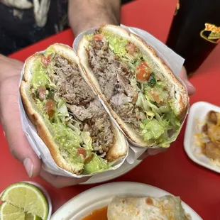 Carnitas torta