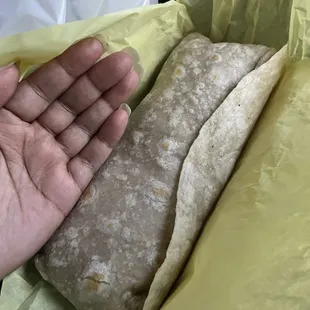 Bean &amp; cheese burrito
