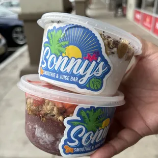 Açai bowls
